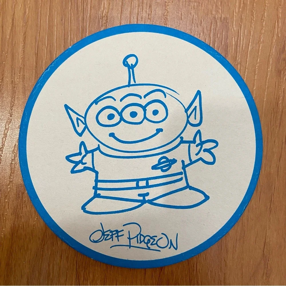 NWOT Disney Pixar Lamplight Lounge at California Adventure Drink Coaster Bundle
